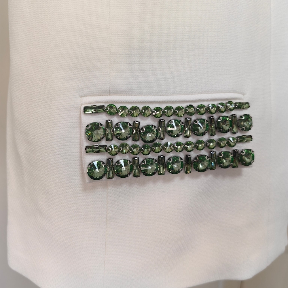 Final Sale Veronicas Beard Imogen Embellished Cropped Jacket - Picture 14 of 16